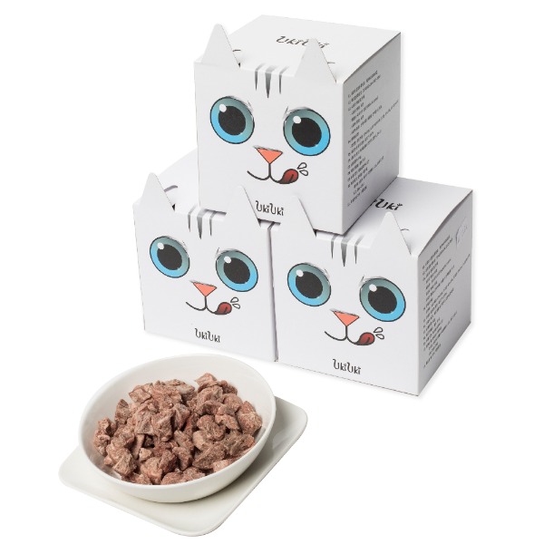 [우키우키] 고양이 천연재료 수제 동결건조 양고기 트릿 영양 간식 50g